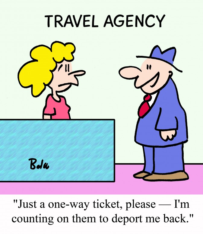 travel agent complaints funny
