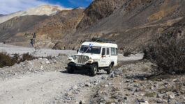 Jeep in Nepal