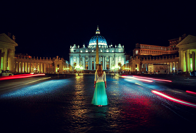 A Night at the Vatican by Lisa Shalom