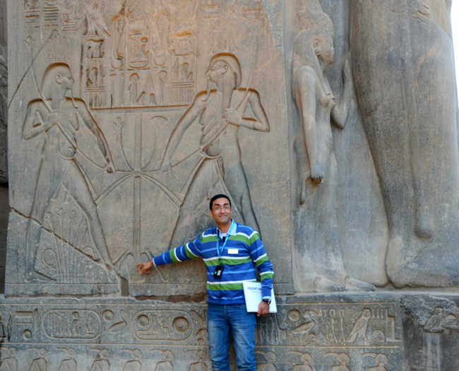 Insight Vacations tour director Mohamed Ragheb