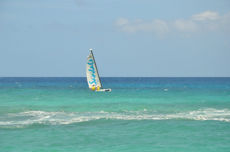 Sandals sailboat