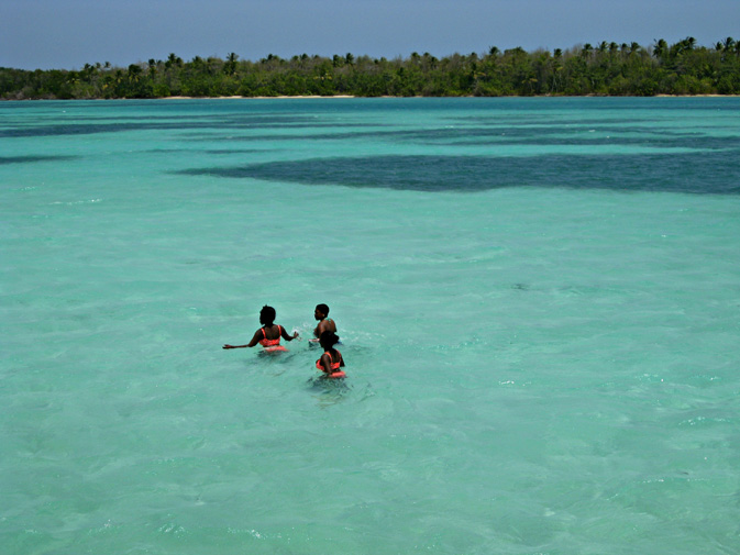 Buccoo Reef, a protected marine reserve, features the Nylon Pool