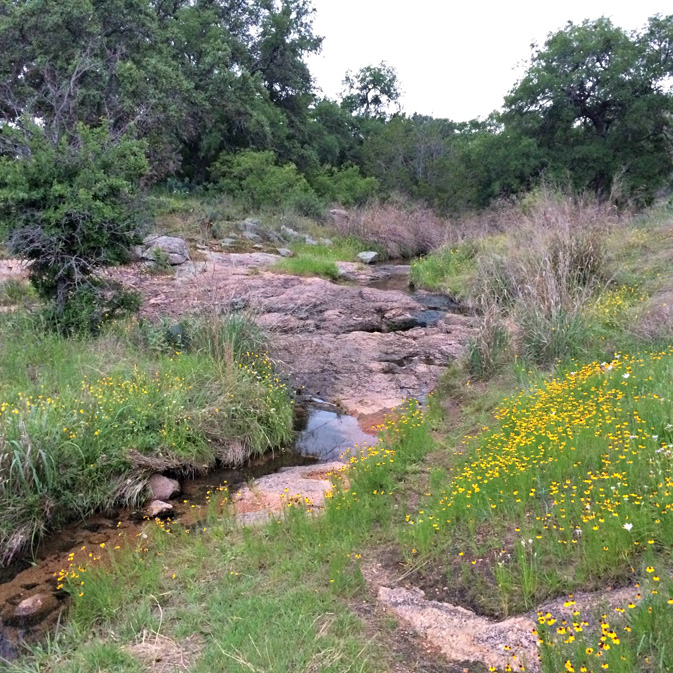 A short hike takes visitors to the summit of Enchanted Rock in the Enchanted Rock State Natural Area, the second-largest granite dome in the U.S., for 360-degree views of Texas Hill Country.