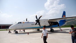 Xian MA-60 at Tianshui Maijishan Airport