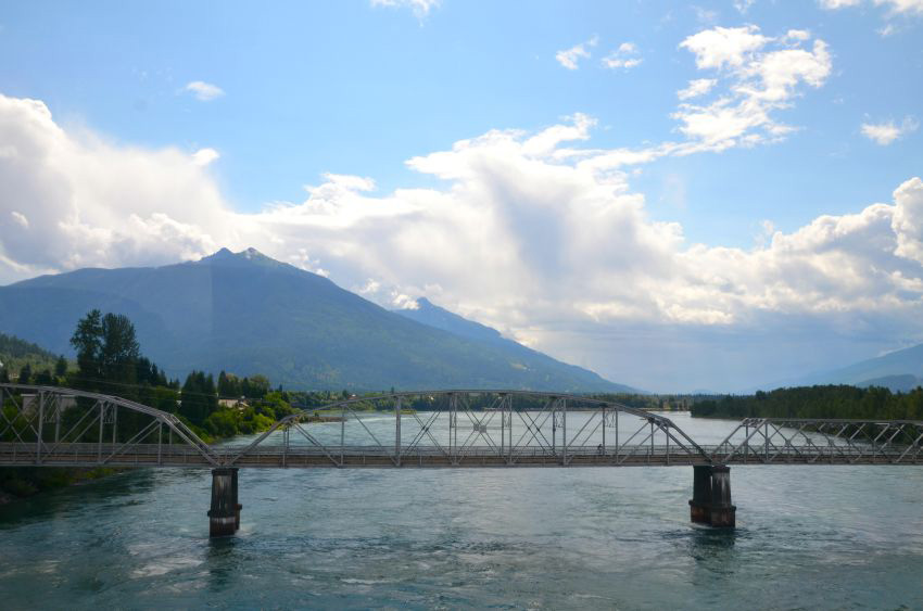 South Thompson River to the Shuswap Lakes all the way to Sicamous