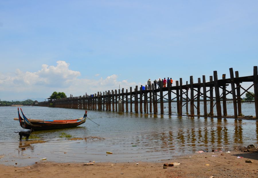 Teak bridge