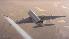 A bird? A plane? Emirates releases video of jetpack daredevils