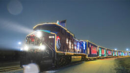 The Canadian Pacific Holiday Train has begun its journey across North America