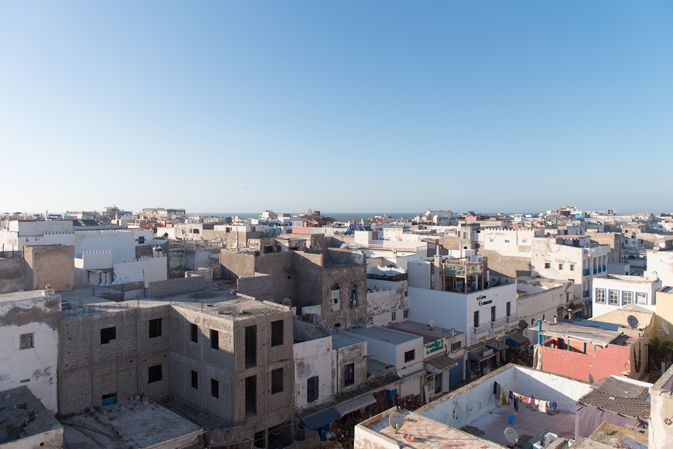 Overlooking the city of Essaouira