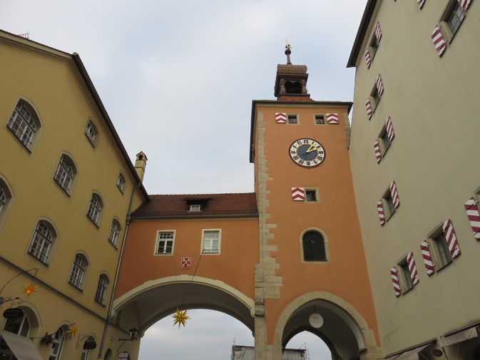 medieval town of Regensburg, Germany