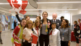 Air Canada proudly brings Canada’s Olympic athletes home