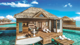 Books open on 9 new Over the Water Bungalows at Sandals Grande St. Lucian