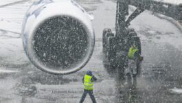 Winter’s back with a vengeance, 100s of flights cancelled