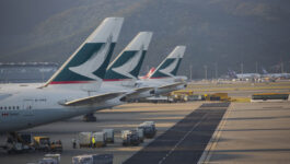 Cathay Pacific posts first annual loss in almost a decade