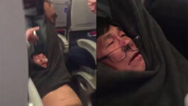 Video goes viral of guards dragging bumped passenger off United flight