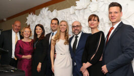 Sherif Sedhom – Austrian Airlines; Elke Bachner – Vienna Tourist Board; Nicole Lindner – Swarovski; Peter Zwickl – Sacher Hotels; Ursula Pusch – Vienna Airport; Armando Mendonca – AMPM; Belina Neumann – Vienna Airport; Klemens Kollenz – Salzburg Tourism