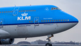 KLM plane