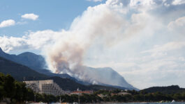 Wildfires rage in Croatia, Montenegro at the height of the tourism season