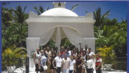 Ensemble’s DestinationVows® specialists gather for a group photo at the Bahia Principe Punta Cana