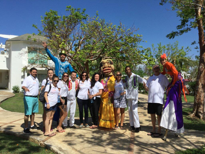 Sales agents from Montreal at Starfish Varadero