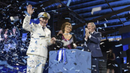 Celebrities come out for MSC Seaside’s official naming ceremony