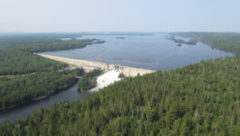 Pine Portage Generating Station on Nipigon River, ON