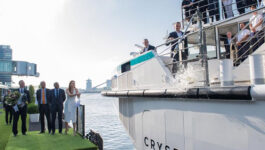 Crystal Debussy is christened in official ceremony