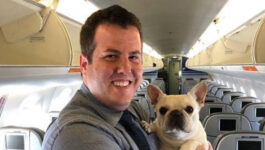 JetBlue to the rescue! Flight attendants save French bulldog during flight