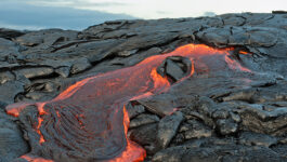 Less popular area of Hawaii Volcanoes sees more activity