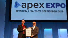 Air Canada CEO honoured at APEX EXPO