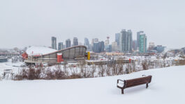 Airlines waive change fees as Calgary deals with record snowfall