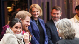 Whoa, baby! Prince Harry and Meghan arrive in Australia following pregnancy news