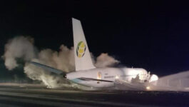 Plane carrying Canadians skids off runway in Guyana, no major injuries