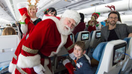 Air Transat’s Flight with Santa Claus departs today