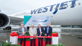 WestJet’s global era begins with delivery of its first B787-9 Dreamliner