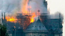 Catastrophic fire engulfs Notre Dame Cathedral in Paris