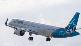 Air Transat takes delivery of first A321neoLR, with more to come