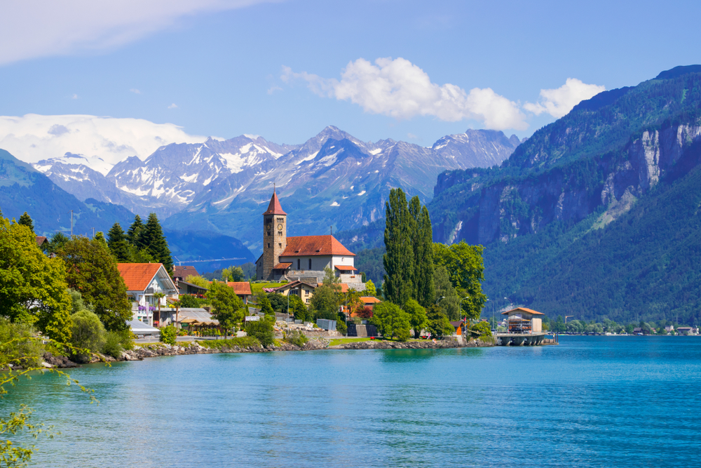 Get A View of the Swiss Alps From Interlaken - Retired And Travelling