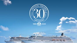 A big anniversary for Crystal Cruises