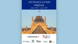 Air France & Paris webinar from Atout France has all the info agents need now to sell France