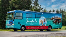 Keep your eye out for Canada’s first-ever Sandals-wrapped RV