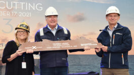 Celebrity Cruises cuts steel on fourth Edge Series ship, Celebrity Ascent