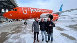 Canada Jetlines’ first Airbus A320 arrives in Canada