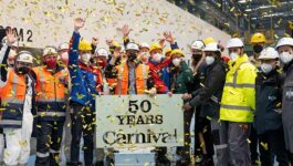 Carnival celebrates first steel cut of Carnival Jubilee