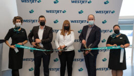 WestJet’s Calgary-London Heathrow service takes off