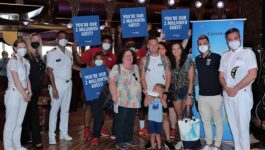 Two millionth passenger since the restart for Carnival Cruise Line