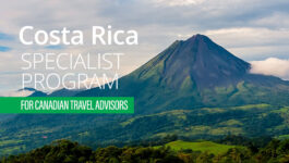 Register now for the Costa Rica Specialist Program with chance to win a gift card