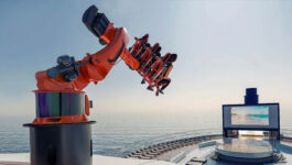 ROBOTRON tops the list of attractions on MSC Seascape