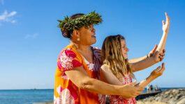 Lei, with love, and tell your story with a hula