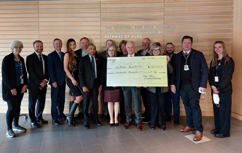 The Chelsea Hotel, Toronto raises $100,000 for SickKids Foundation